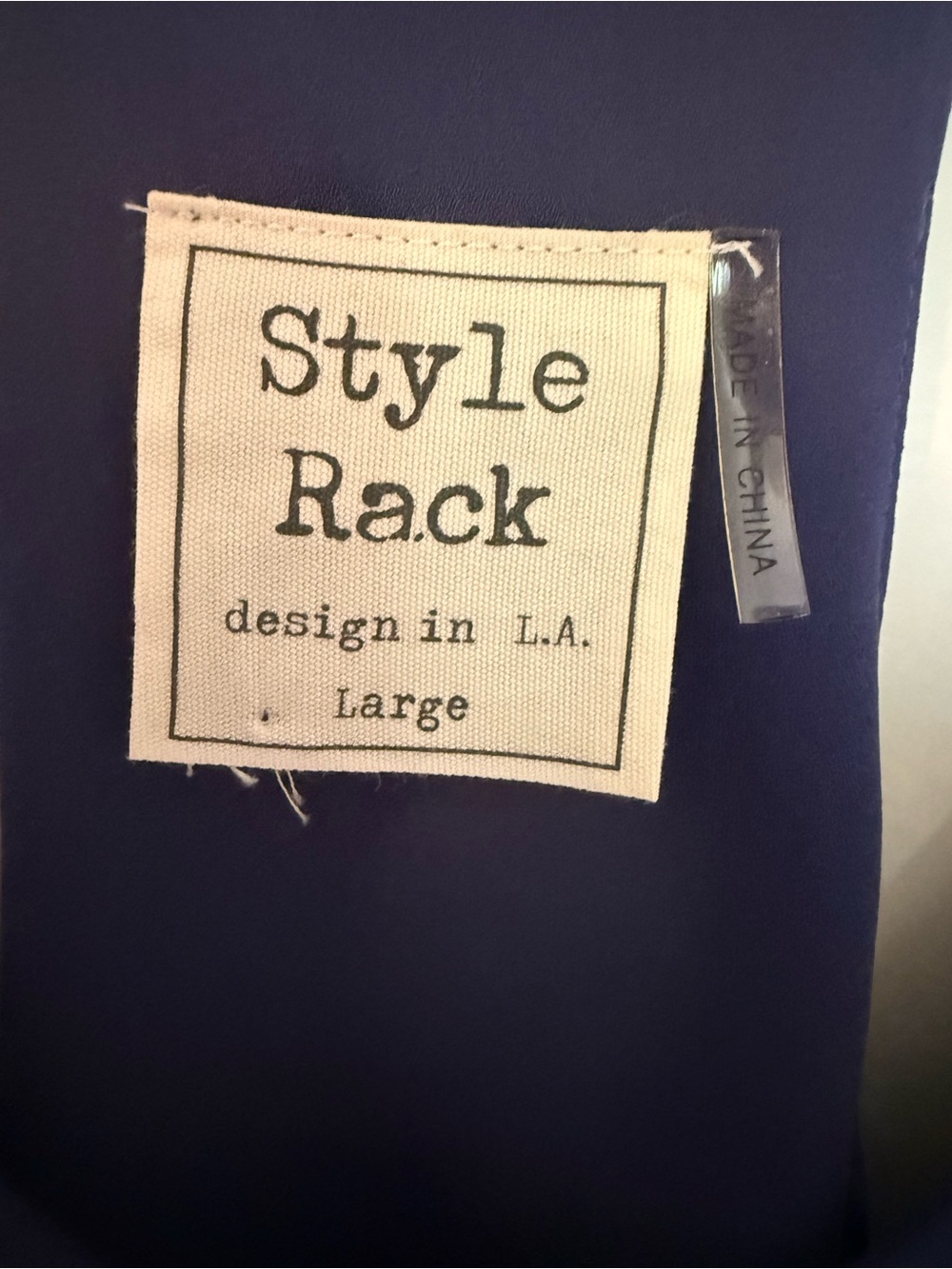 Style Rack Navy Dress - Picture 3 of 3